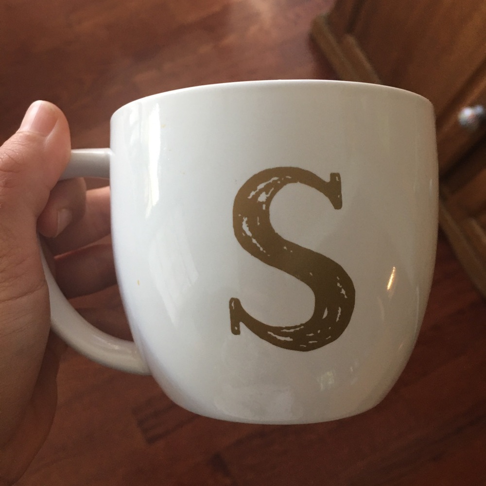S coffee mug